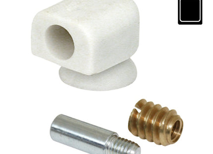 SODIFER SOSTEGNI A VENTOSA CON PERNO E BUSSOLA OTTONATA BLISTER DA PZ6