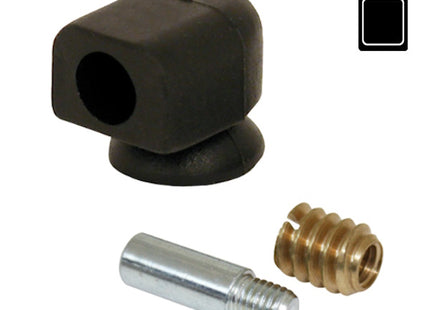 SODIFER SOSTEGNI A VENTOSA CON PERNO E BUSSOLA OTTONATA BLISTER DA PZ6