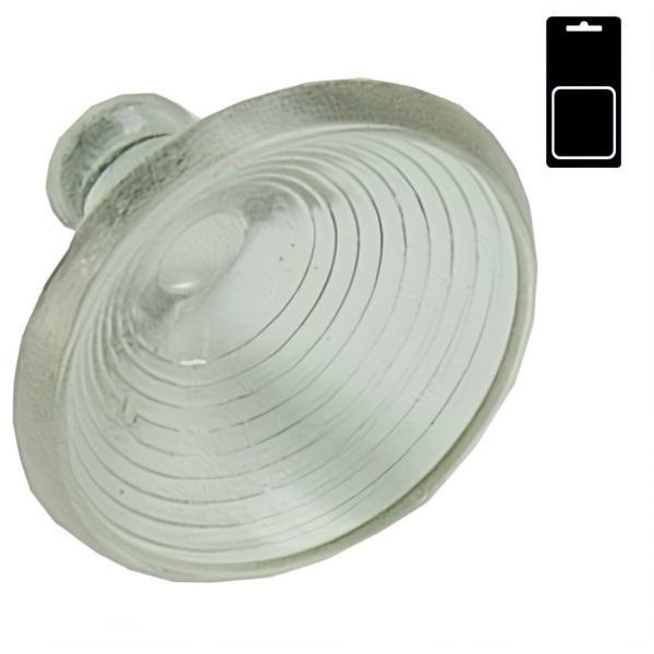 SODIFER VENTOSE IN GOMMA TRASPARENTE PER PIANI IN CRISTALLO BLISTER PZ4