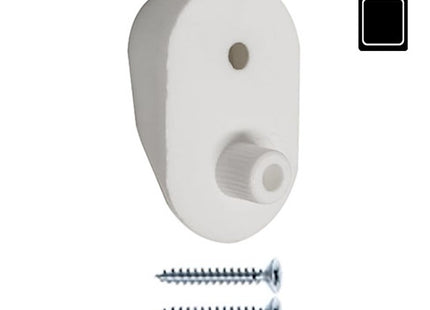 SODIFER REGGITUBO LATERALE MIGNON IN PLASTICA CON PERNO BLISTER DA PZ 2