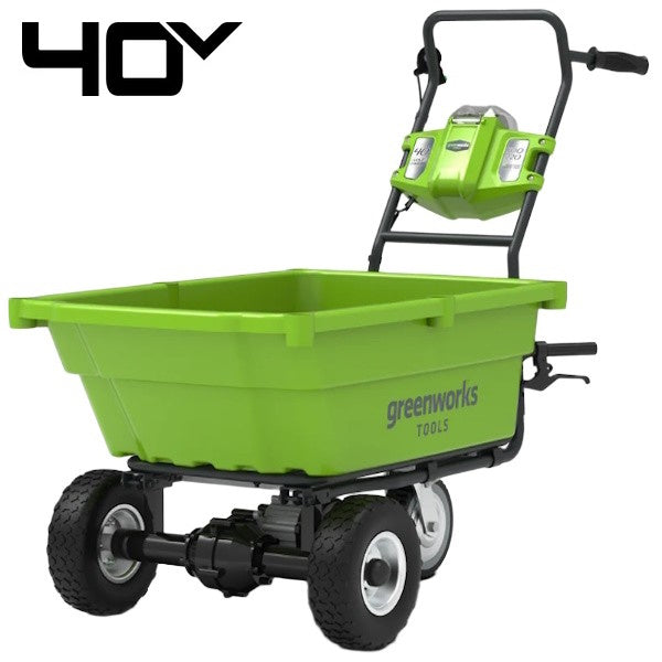 GREENWORKS CARRIOLA G40GC 40V SOLO CORPO MACCHINA*