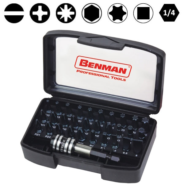 BENMAN SET DI INSERTI BITS E PORTAINSERTI PZ31