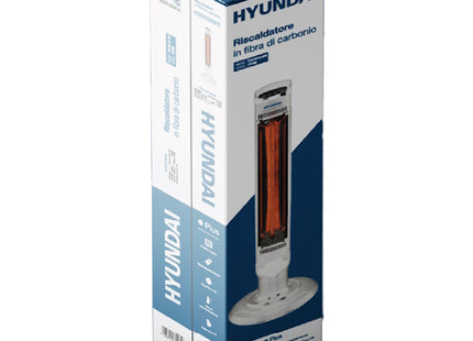 HYUNDAI STUFA IN FIBRA DI CARBONIO MODELLO A TORRE 1000W