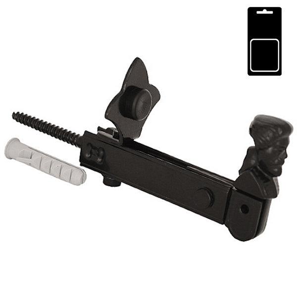 SODIFER FERMAPERSIANE REGOLABILE MOD. OMETTO MM60 NERO BLISTER DA PZ2*