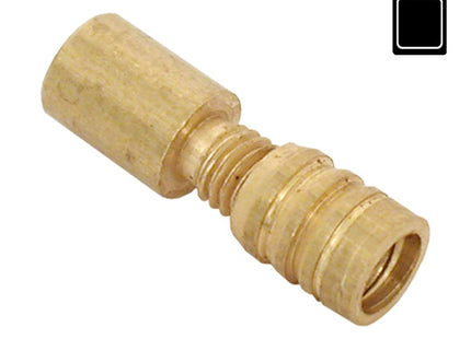 SODIFER SOSTEGNI A VITE CON BUSSOLA IN OTTONE LUCIDO BLISTER DA PZ10