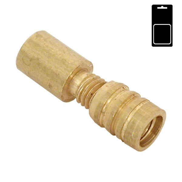 SODIFER SOSTEGNI A VITE CON BUSSOLA IN OTTONE LUCIDO BLISTER DA PZ10