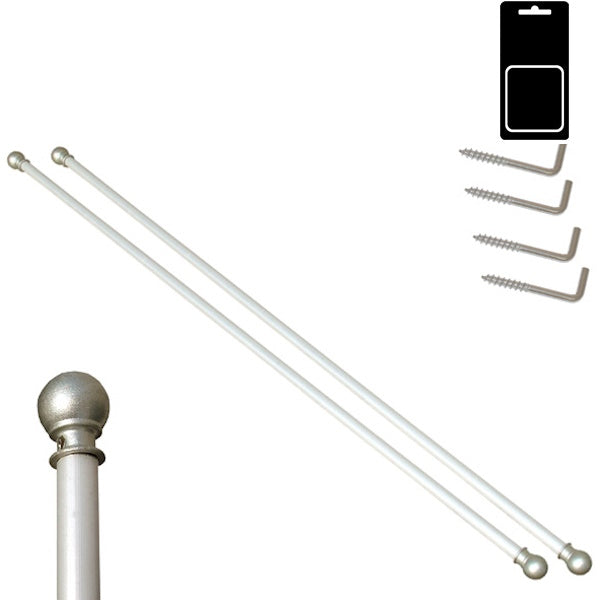 SODIFER BACCHETTE REGGITENDE NICHELATE SATINATE CM50 CONF.PZ2*