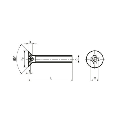VITE TSP PH CLASSE 4.8 ZINCATA BIANCA UNI 7688