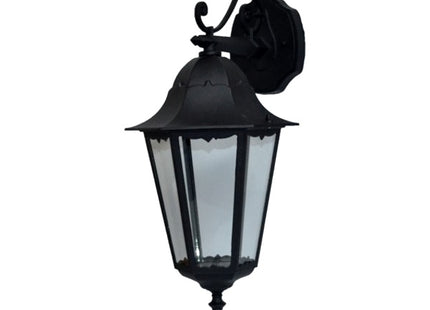 GREEN LIGHT LAMPADA DA ESTERNO MOD. ERMES DOWN COLORE NERO