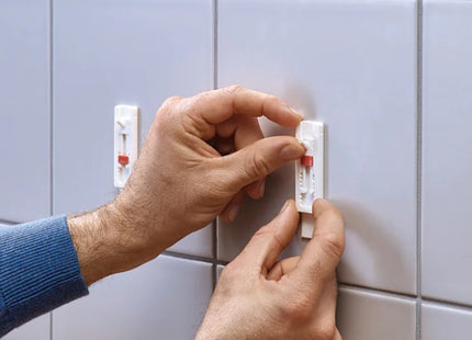 TESA CHIODI ADESIVI REGOLABILI PER PIASTRELLE PORTATA KG3 COLORE BIANCO