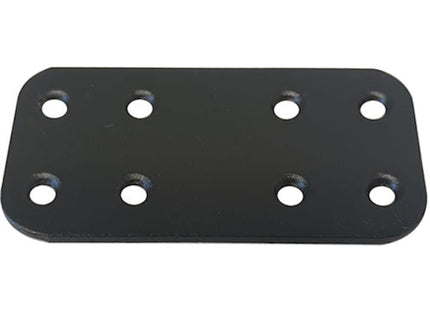 MINUTEX PIASTRA GIUNZIONE DIRITTA LEGGERA MM60X30X2 ACCIAIO GRAFITE