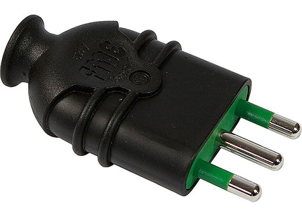 FME SPINA CIVILE VOLANTE 2P+T 16A 250V MOD. HI-PRO COLORE NERO