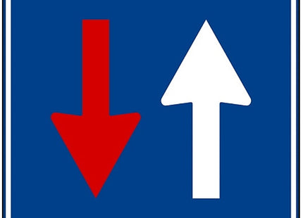 3G ITALIA CARTELLO DIRITTO DI PRECEDENZA CM60X60 F.45 IN METALLO