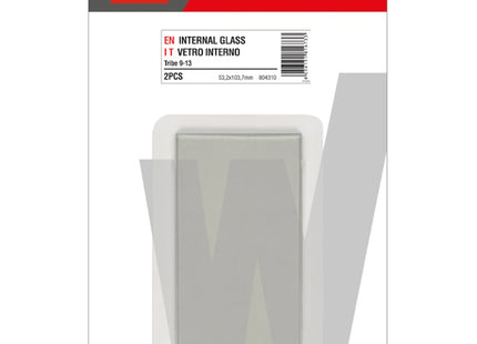 TELWIN VETRO INTERNO DI PROTEZIONE PER MASCHERA TRIBE 9-13 SET DA PZ2