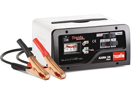 TELWIN CARICABATTERIE AVVIATORE/MANTENITORE ALASKA 150 START 230V 12V