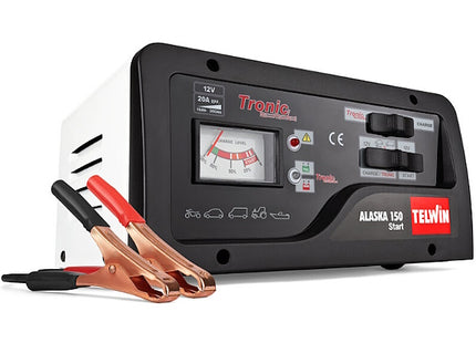 TELWIN CARICABATTERIE AVVIATORE/MANTENITORE ALASKA 150 START 230V 12V