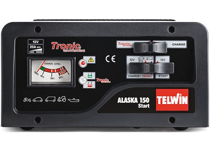 TELWIN CARICABATTERIE AVVIATORE/MANTENITORE ALASKA 150 START 230V 12V