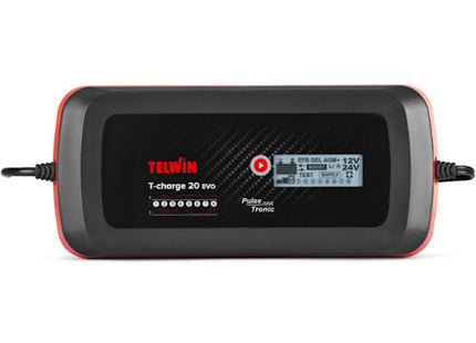 TELWIN CARICABATTERIE/MANTENITORE T-CHARGE 20 EVO 230V 12V/24V