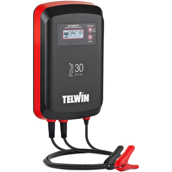 TELWIN CARICABATTERIE/MANTENITORE PULSE 30 EVO 230V 6V/12V/24V