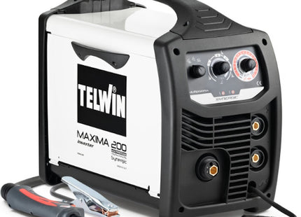 TELWIN SALDATRICE MULTIFUNZIONE MMA/MIG/TIG MAXIMA 200 SYNERGIC 230V