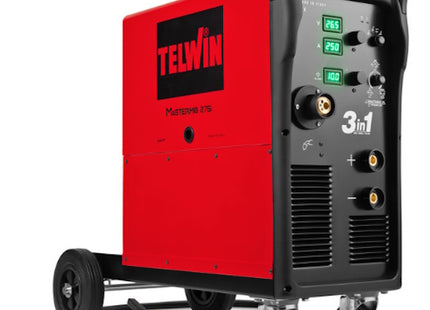 TELWIN SALDATRICE MULTIFUNZIONE MMA/MIG/TIG MASTERMIG 275I 400V