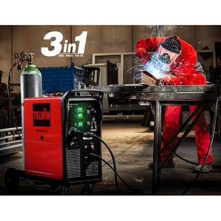 TELWIN SALDATRICE MULTIFUNZIONE MMA/MIG/TIG MASTERMIG 275I 400V