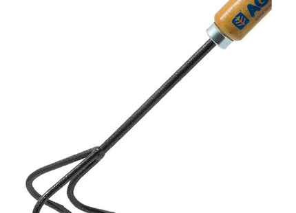 AGEF RAGNO A 3 DENTI CON STELO E MANICO CERTIFICATO FSC 100%