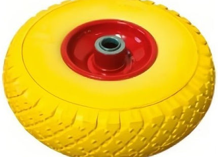 VERDELOOK RUOTA ANTIFORATURA GIALLA PER CARRELLI PORTASACCHI D.MM260X85