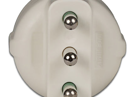 FME ADATTATORE PRESA SCHUKO 10/16A SPINA 2P+T 16A 250V COLORE BIANCO