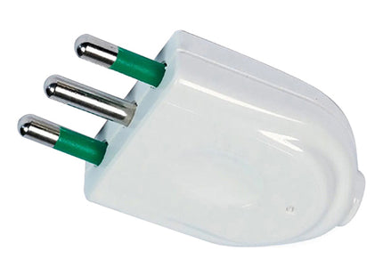 FME SPINA CIVILE VOLANTE 2P+T 10A 250V COLORE BIANCO