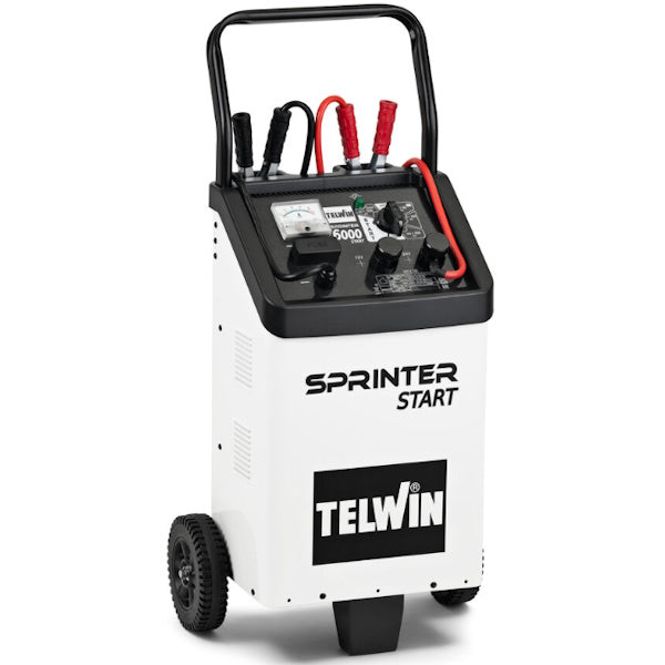 TELWIN CARICABATTERIE E AVVIATORE SPRINTER 6000 START 230V 12-24V