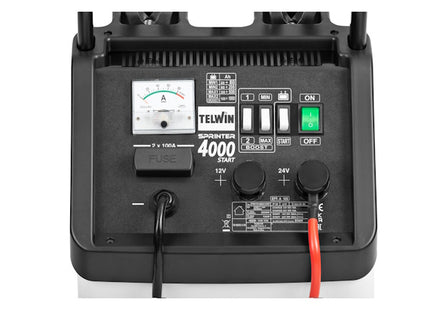 TELWIN CARICABATTERIE E AVVIATORE SPRINTER 4000 START 230V 12-24V