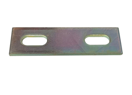 MINUTEX PIASTRINA GIUNZIONE CON ASOLE MM70X20X3 ACCIAIO ZINCATO CONF.PZ4