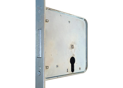 MG SERRATURA INFILARE A DOPPIO GANCIO PER CANCELLI CON CILINDRO ART.562