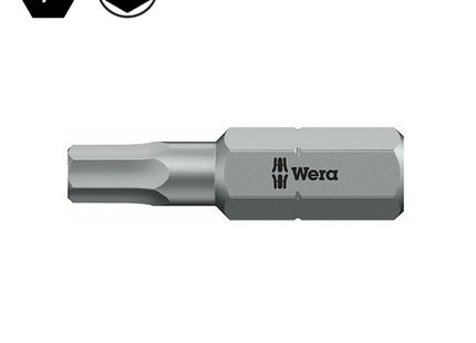 WERA INSERTO BIT 840/1 Z MASCHIO ESAGONALE ATTACCO 1/4&quot;
