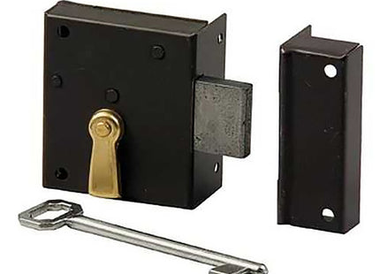 BONAITI SERRATURA DA APPLICARE PER PORTONCINO ART.188 ENTRATA MM.45 DX