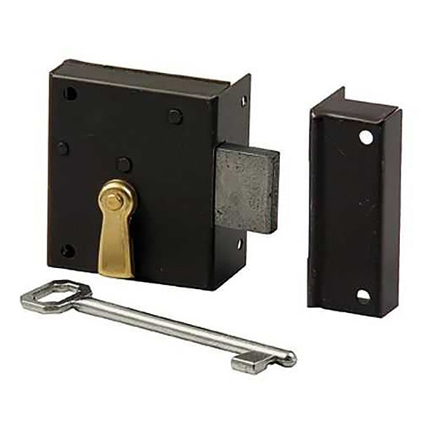 BONAITI SERRATURA DA APPLICARE PER PORTONCINO ART.188 ENTRATA MM.45 DX