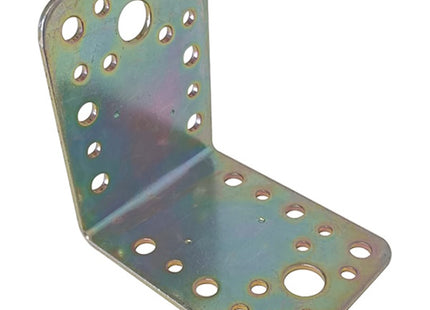 MINUTEX PIASTRA GIUNZIONE PIEGATA NON NERVATA MM65X85X2,5 ZINCATA