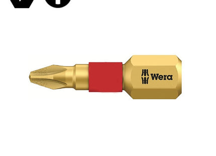 WERA INSERTO BIT 851/1 BDC PER VITI A CROCE PHILLIPS PH ATTACCO DA 1/4&quot;