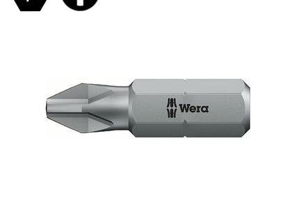 WERA INSERTO BIT 851/1 Z PER VITI A CROCE PHILLIPS PH ATTACCO DA 1/4&quot;