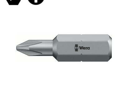 WERA INSERTO BIT 851/2 Z PER VITI A CROCE PHILLIPS PH ATTACCO DA 5/16&quot;