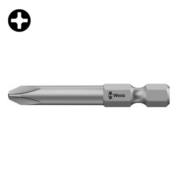 WERA INSERTO BIT 851/4 PER VITI A CROCE PHILLIPS PH ATTACCO DA 1/4&quot;