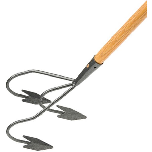 AGEF COLTIVATORE A 3 DENTI FISSI MANICO IN FRASSINO CM140 FSC 100%