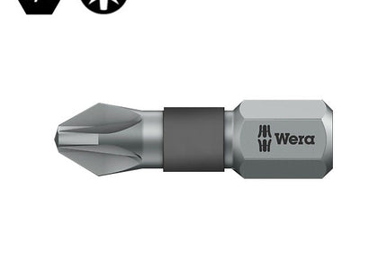 WERA INSERTO BIT 855/1 BTZ PER VITI A CROCE POZIDRIV PZ ATTACCO DA 1/4&quot;