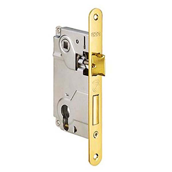 AGB SERRATURA FORO YALE CENTRO ENTRATA 50 ART.01024 OTTONATA