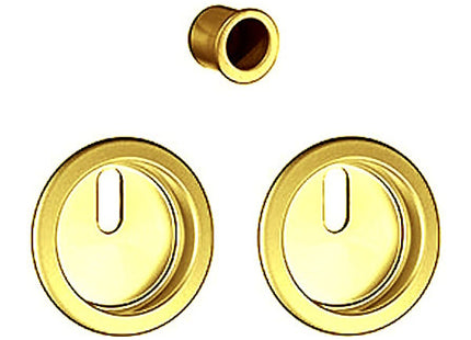 AGB KIT ROSETTE PATENT CON FORO CHIAVE PER SCORREVOLI ART.1920