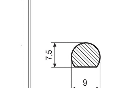 AGB ASTA DI CHIUSURA PER SPAGNOLETTE NERA