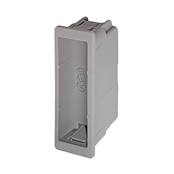 AGB VASCHETTA MAGNETICA EASY-FIX POLARIS 2XT ART.2402 CROMATO OPACO