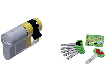 SECUREMME MEZZO CILINDRO EVOK22 MODULARE MM31/10