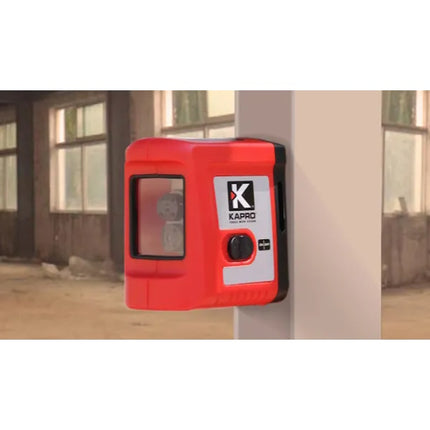 KAPRO LASER PROLASER 862S RAGGIO ROSSO CON TREPPIEDE MT 1,3